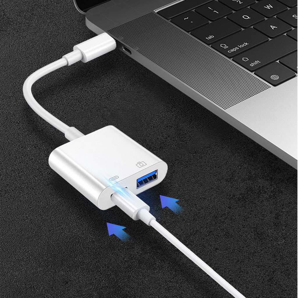 Bộ Chuyển Đổi Đa Năng 'Light' Sang USB 3.0, Cáp Chuyển đổi  'Light' Sang Cổng USB &amp; Cổng' Light' Tốc Độ Cao - Hàng chính hãng/ Hàng nhập khẩu