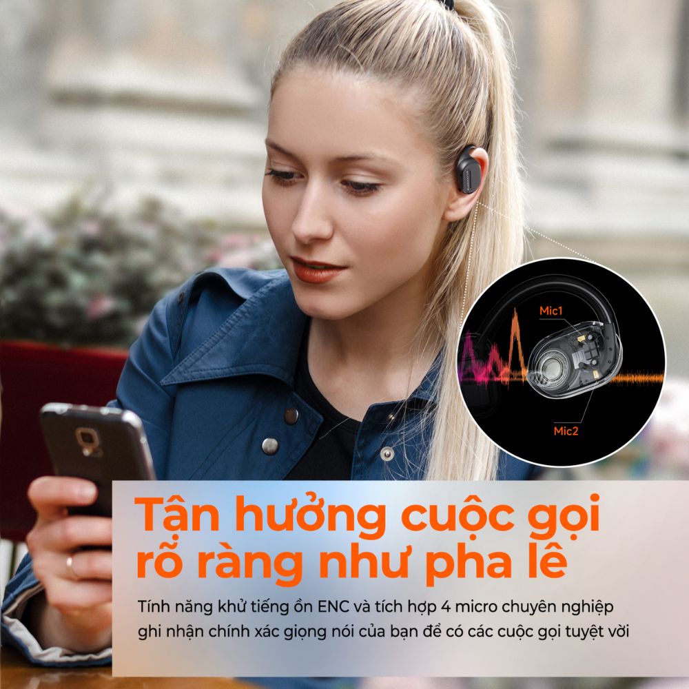 Tai nghe Bluetooth SoundPEATS GoFree True Wireless - Hàng chính hãng