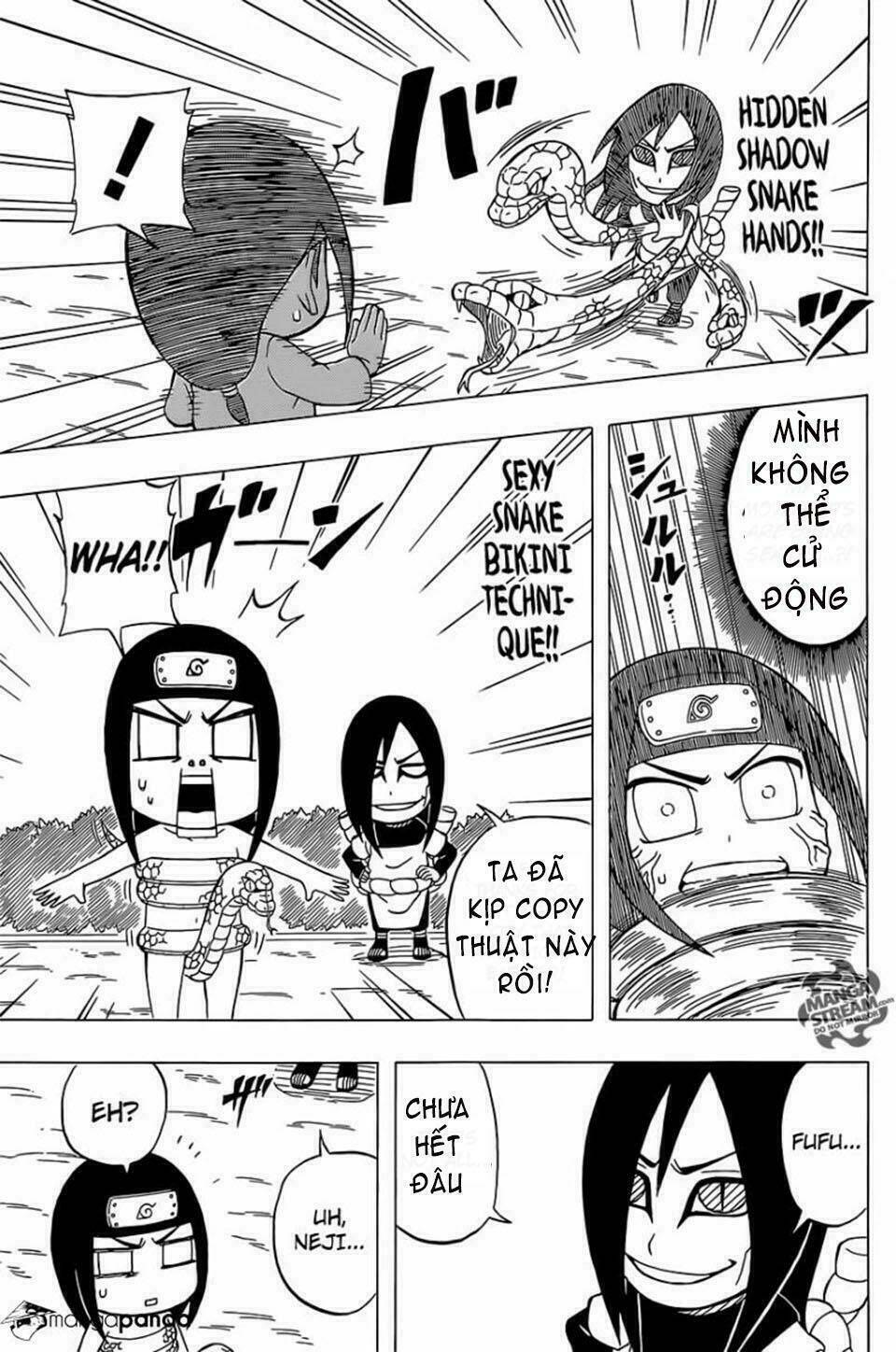 cửu vĩ hồ ly ngoại truyện rock lee chapter 31 9
