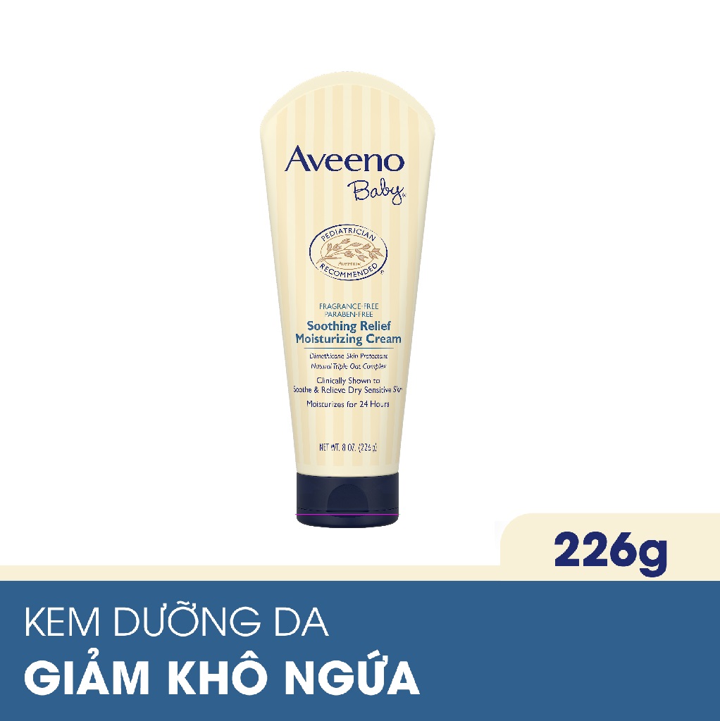 Kem dưỡng Aveeno Baby cho da khô và nhạy cảm 227g - 101016747