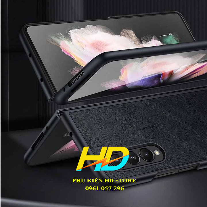 Ốp Lưng Da Dành Cho Samsung Galaxy Z Fold4 5G Chính Hãng SULADA Sang Trọng, Quý Phái - Hàng Chính Hãng