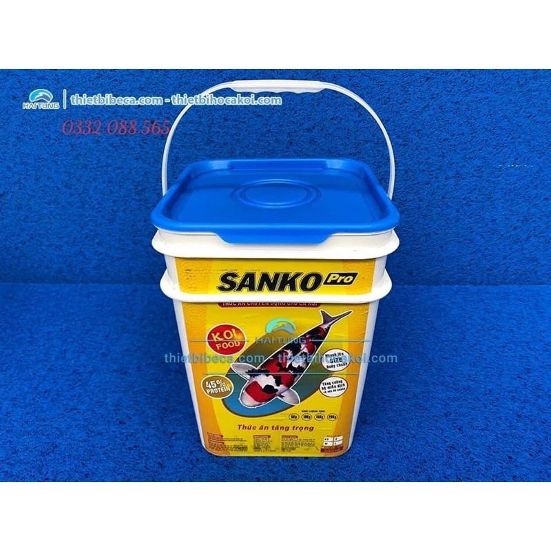 Thùng Thức Ăn Cá Koi Sanko Pro 5Kg - Hãng Koi Food Dòng Thức Ăn Tăng Trọng Giúp Koi Phát Triển Nhanh Chóng