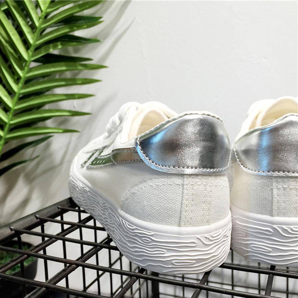 Classic Canvas Shoes for Men,Comfort Lace-up Casual Sneakers Low Cut Shoes