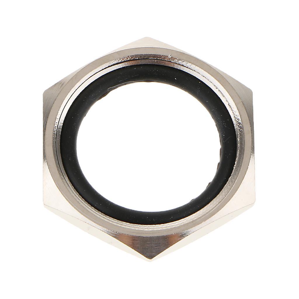 3xCar Motorcycle DC12V 19mm Panel Indicator Light for Wrie Leads White
