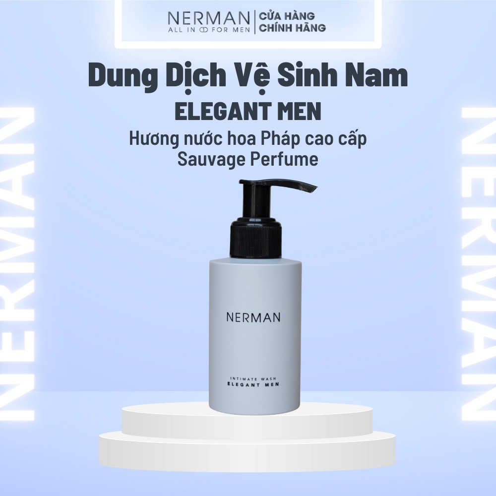 Bộ quà tặng FULL-HOUSE BOX-Sữa tắm gội hương nước hoa 3in1 350ml & Dung dịch vệ sinh nam giới 50g & Gel rửa mặt Nano Curcumin 100ml