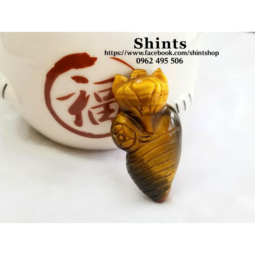 Hồ ly chín đuôi vàng nâu đẹp
