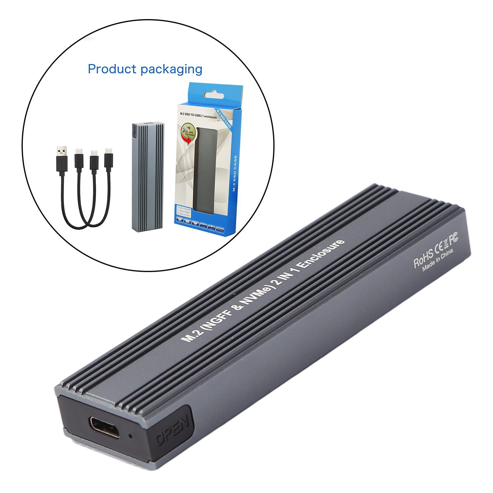 M.2 Enclosure Case 10 For Size 2230 2260 2280