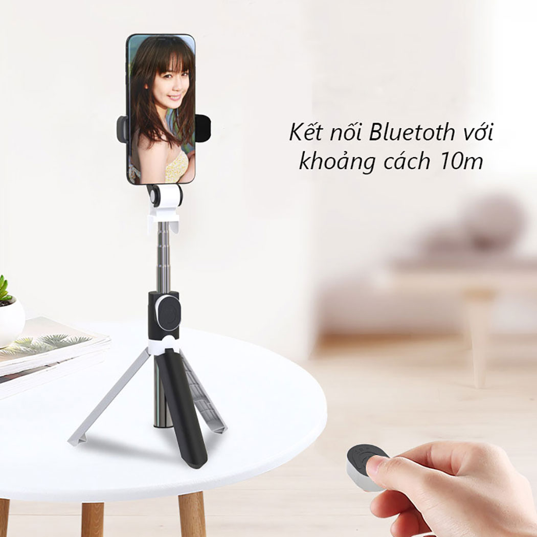 Gậy selfie 3 chân bluetooth XT-09 - Hàng Nhập Khẩu