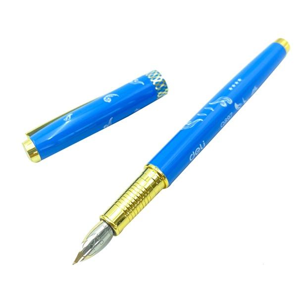 Bút máy học sinh luyện chữ đẹp Deli - Thiết kế mẫu mã đa dạng, ngòi bút chất lượng cao, màu sắc bắt mắt - CQ896 / CQ897 kèm ngòi