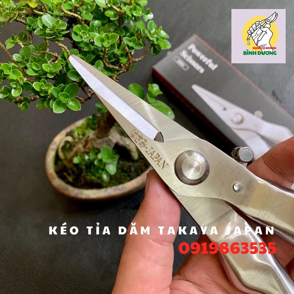 KÉO CẮT TỈA DĂM TAKAYA JAPAN CẮT TỈA DĂM CÀNH BONSAI CÂY CẢNH