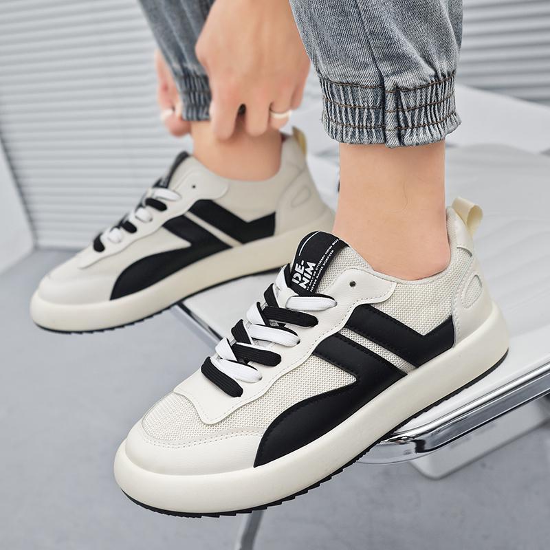 Giày sneaker nam KATEZAG61 chất liệu vải kết hợp da thoáng khí phong cách trẻ trung năng động full size