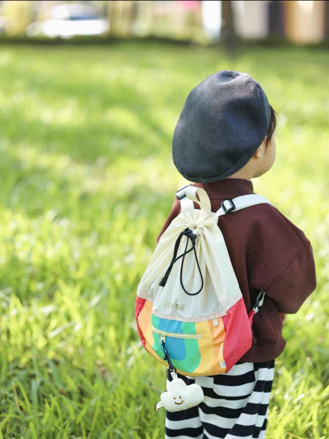 Balo dây rút cho bé Zoyzoii B36 đựng đồ du lịch outdoor drawstring bag - Hàng chính hãng