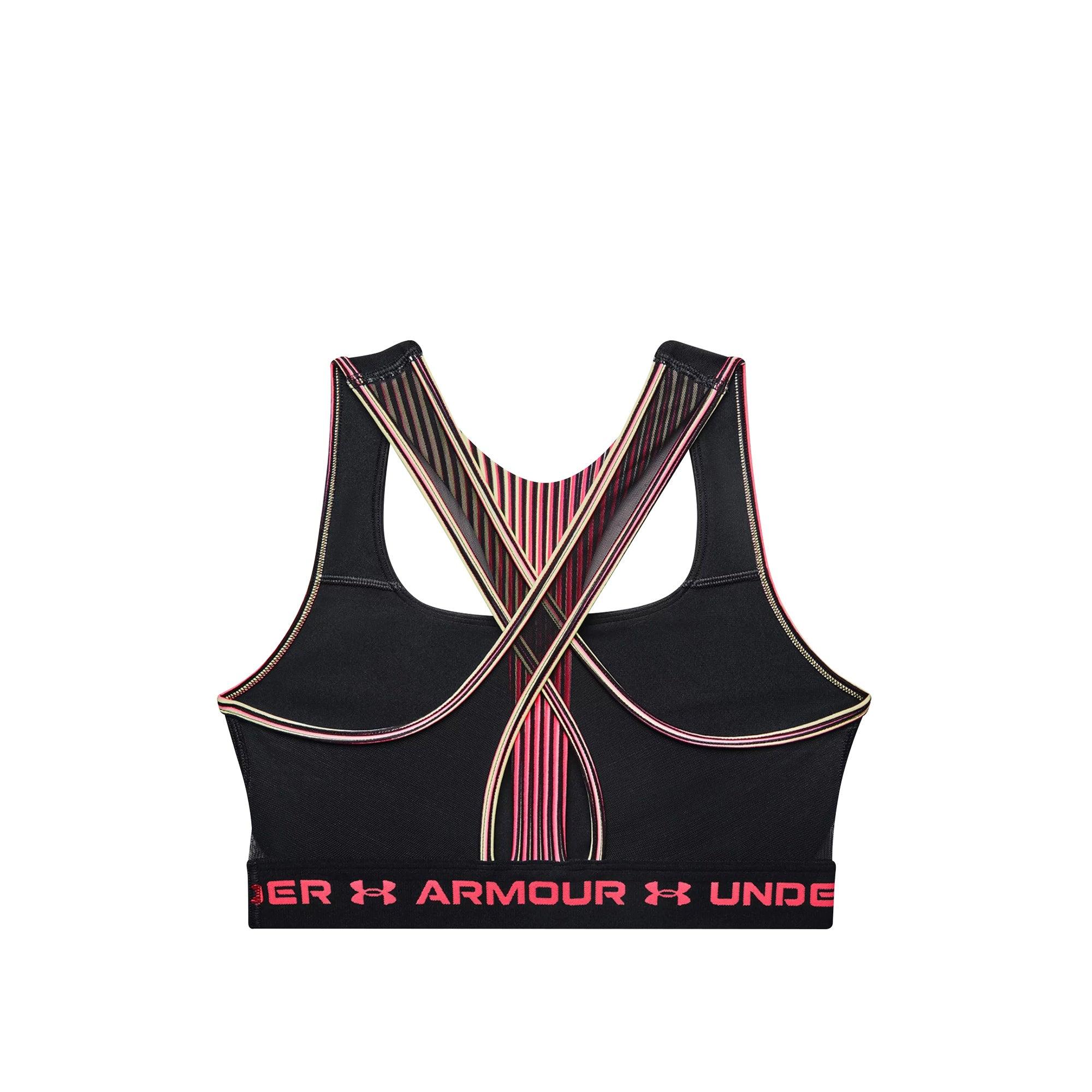 Áo bra thể thao nữ Under Armour Mid Crossback 80s - 1365744-001