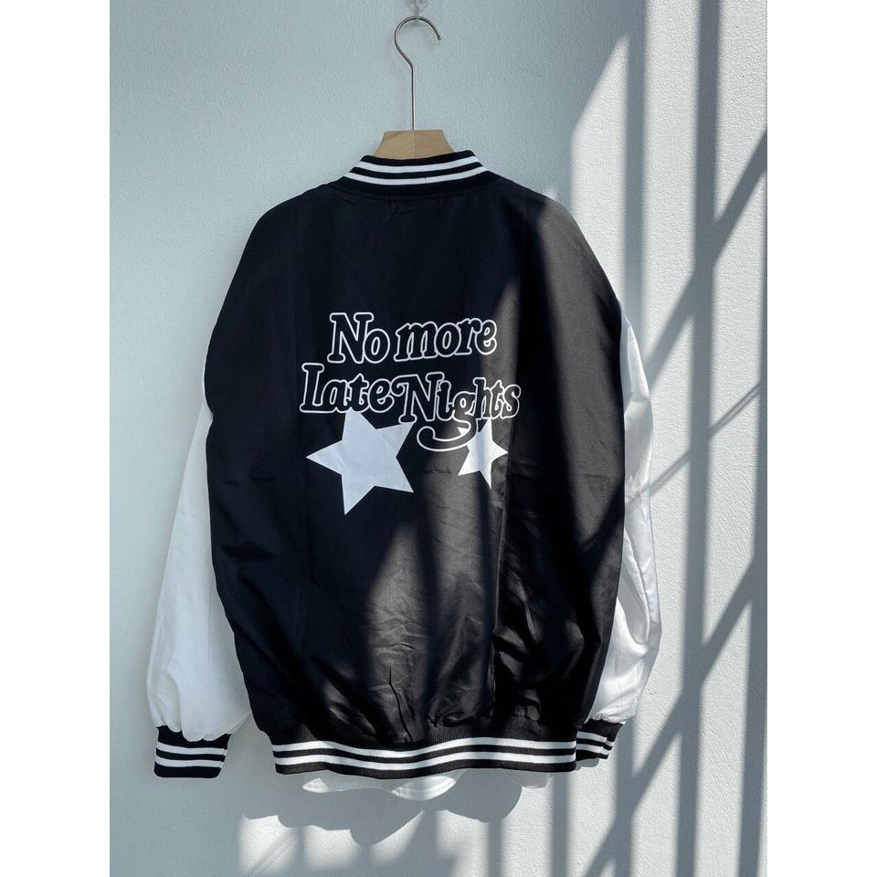 Áo khoác dù bomber unisex nam nữ