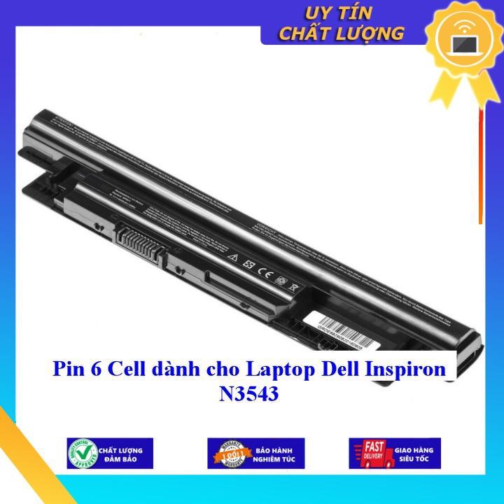 Pin 6 Cell dùng cho Laptop Dell Inspiron N3543 - Hàng Nhập Khẩu  MIBAT686
