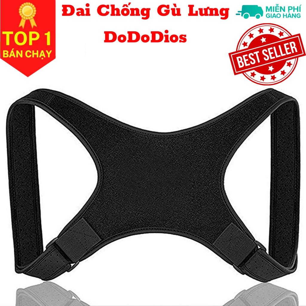 Đai Chống Gù Lưng Dododios Mi03 Màu Đen