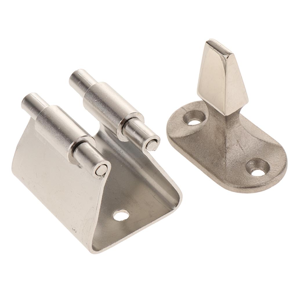 Thép Không Gỉ Cửa Giá Đỡ Khóa Chốt Nở Tay Cầm Bắt Thuyền