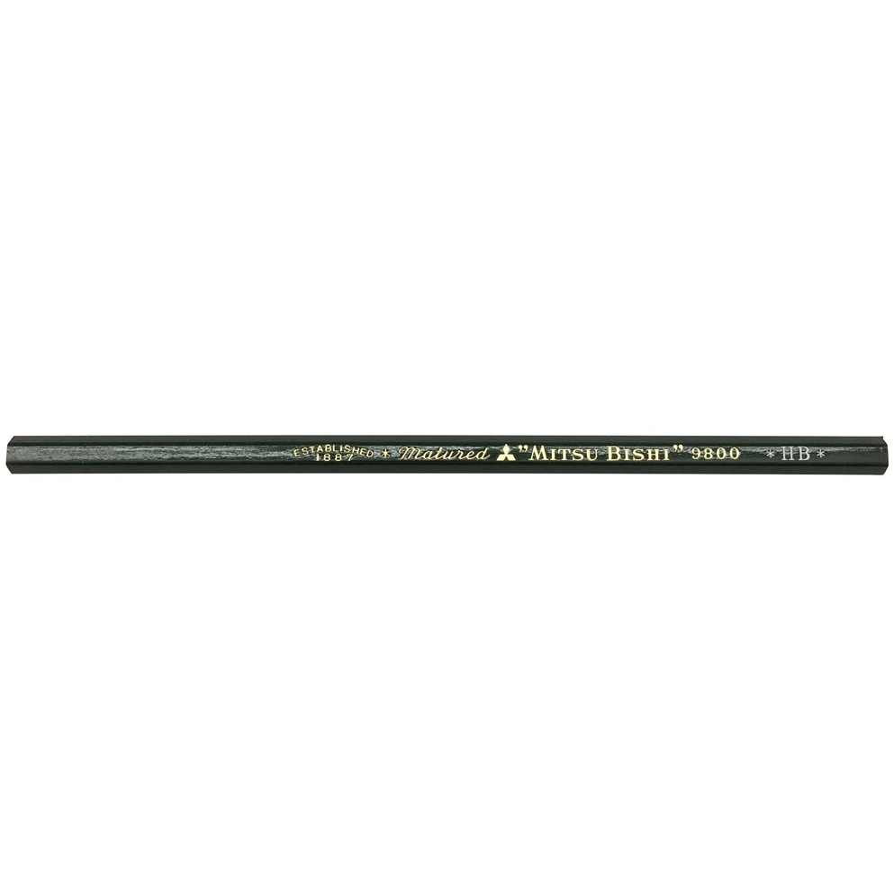 Bút Chì Gỗ Bo Đầu Uni Mitsubishi 9800-HB