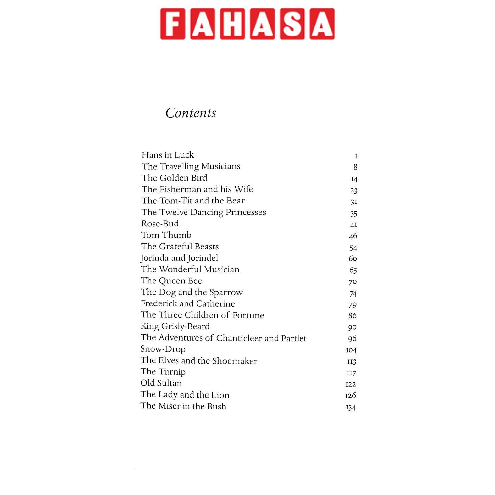 Sách ngoại văn: Grimms' Fairy Tales