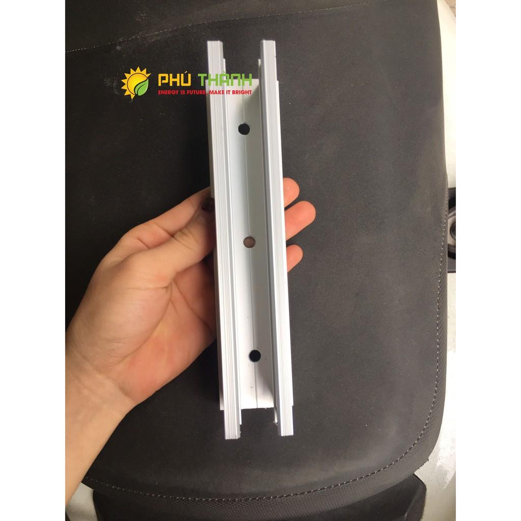 Thanh mini rail gắn pin mặt trời áp mái