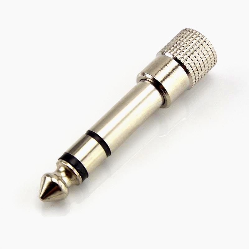 Set 5 Đầu Nối Chuyển Đổi Âm Thanh 6.3mm 1/4" Male Sang 3.5mm 1/8" Female