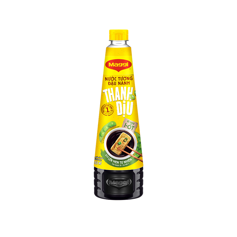 Nước Tương MAGGI Đậu Nành Thanh Dịu 450ml