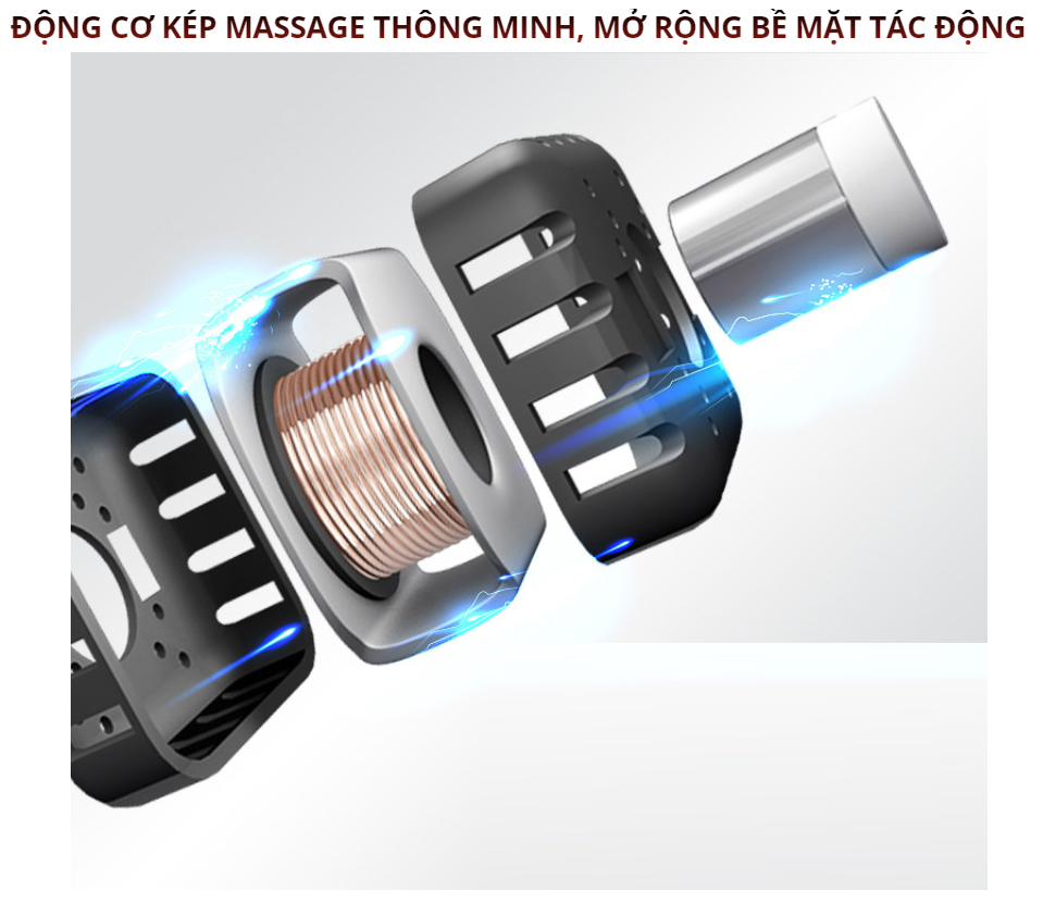 Máy massage đấm bóp thư giãn cổ vai gáy lưng aYosun Hàng Chính Hãng- 2.2kg, hàng cao cấp