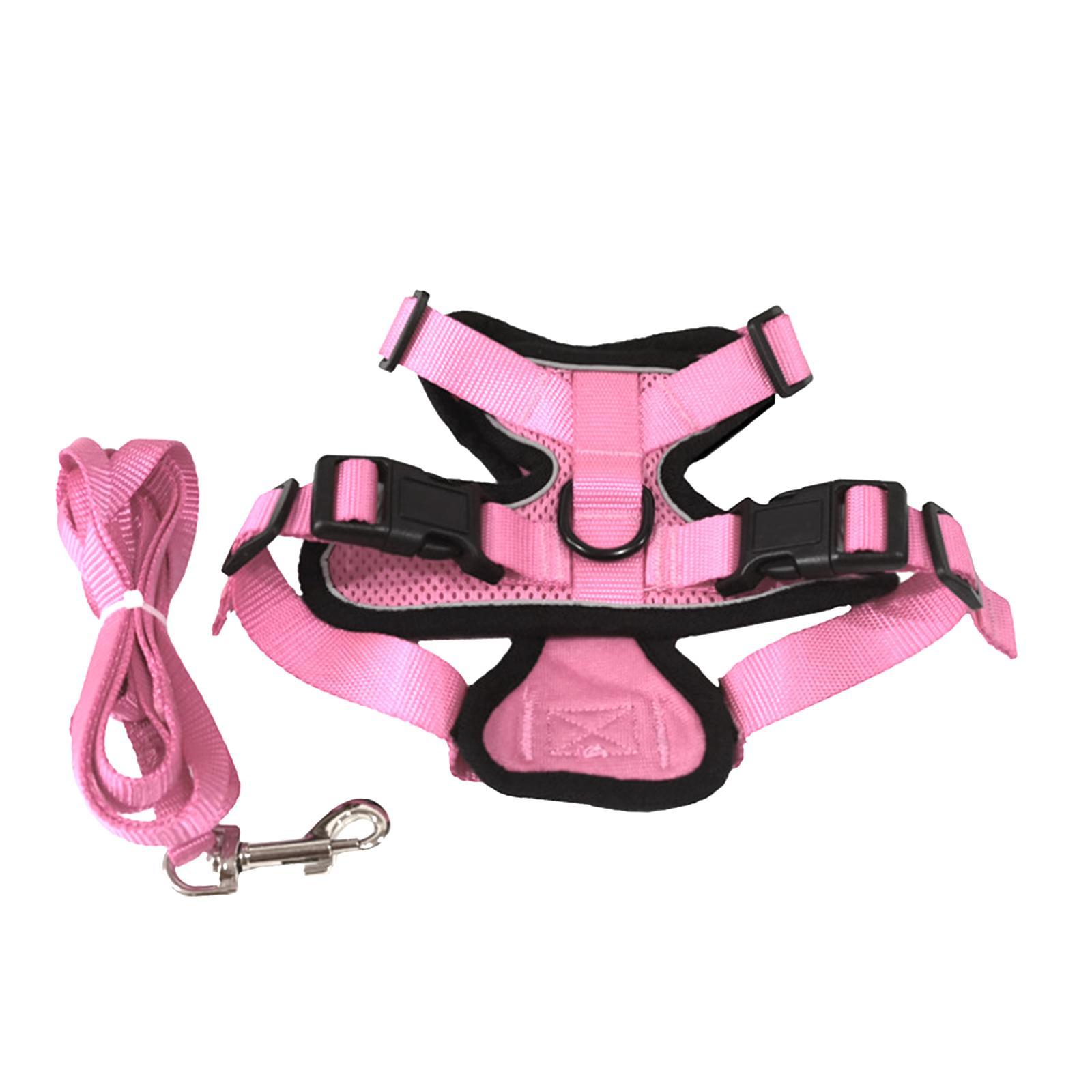 Puppy Vest Harness Pink S