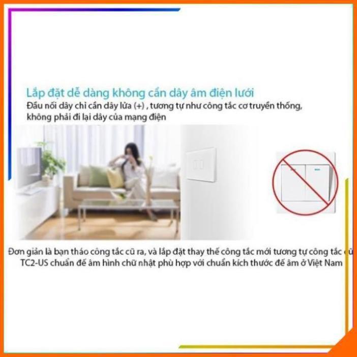 Công tắc cảm ứng điều khiển từ xa Broadlink TC2US