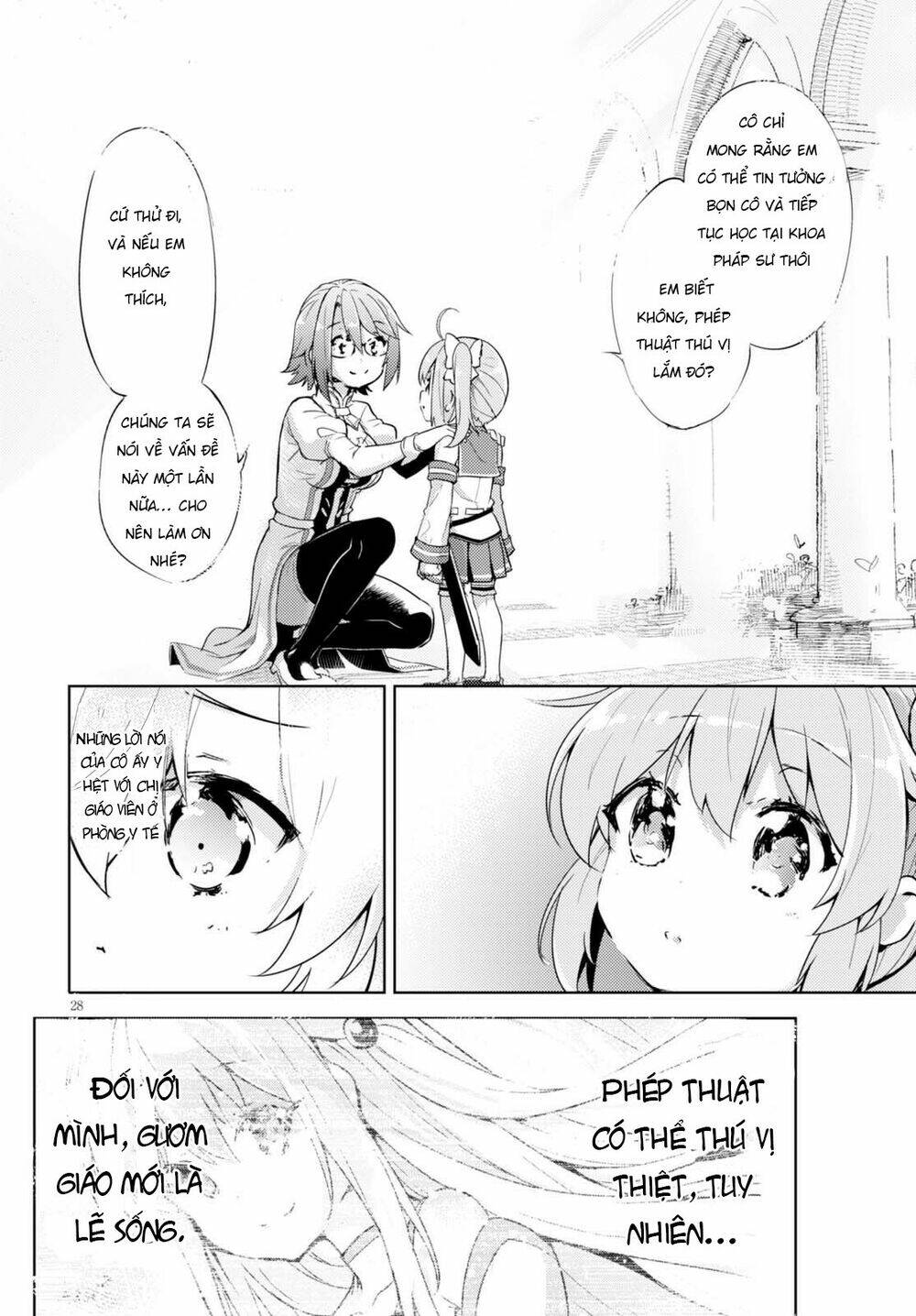 kenshi o mezashite nyugaku shitanoni maho tekisei 9999 nandesukedo!? chapter 1 32