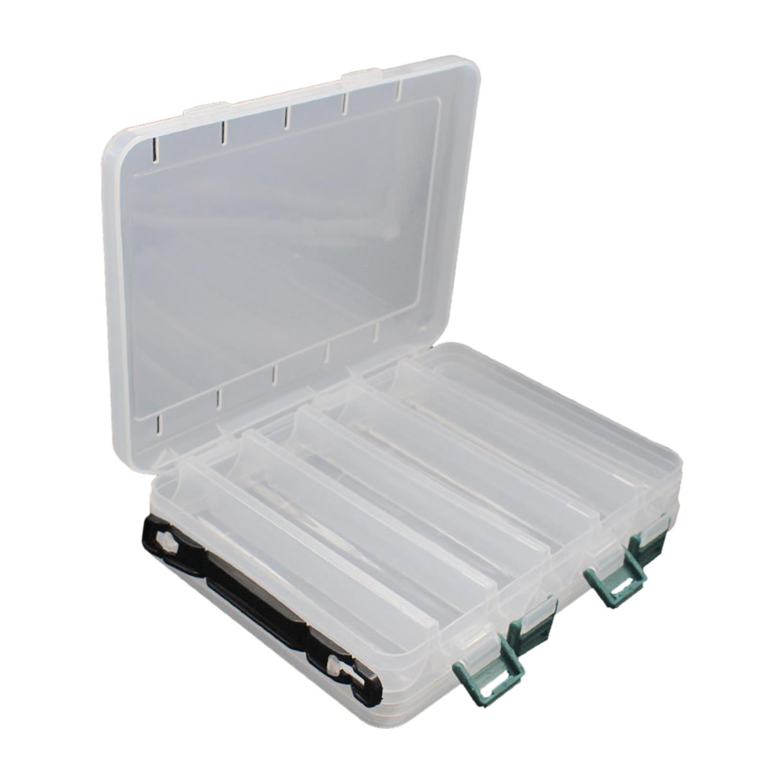 Tackle Box Tackle Storage Lure Hooks Multi Compartments Fishing Gear Accessory Removable Handle Portable Fly Fishing Organizer