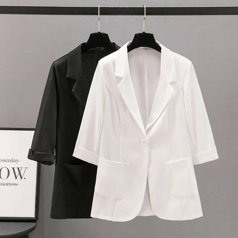 Blazer tay lỡ, 2 túi chất Linen mịn, không bai nhão, không xù, Linen blazer-sản phẩm cao cấp Đũi Việt Ak05