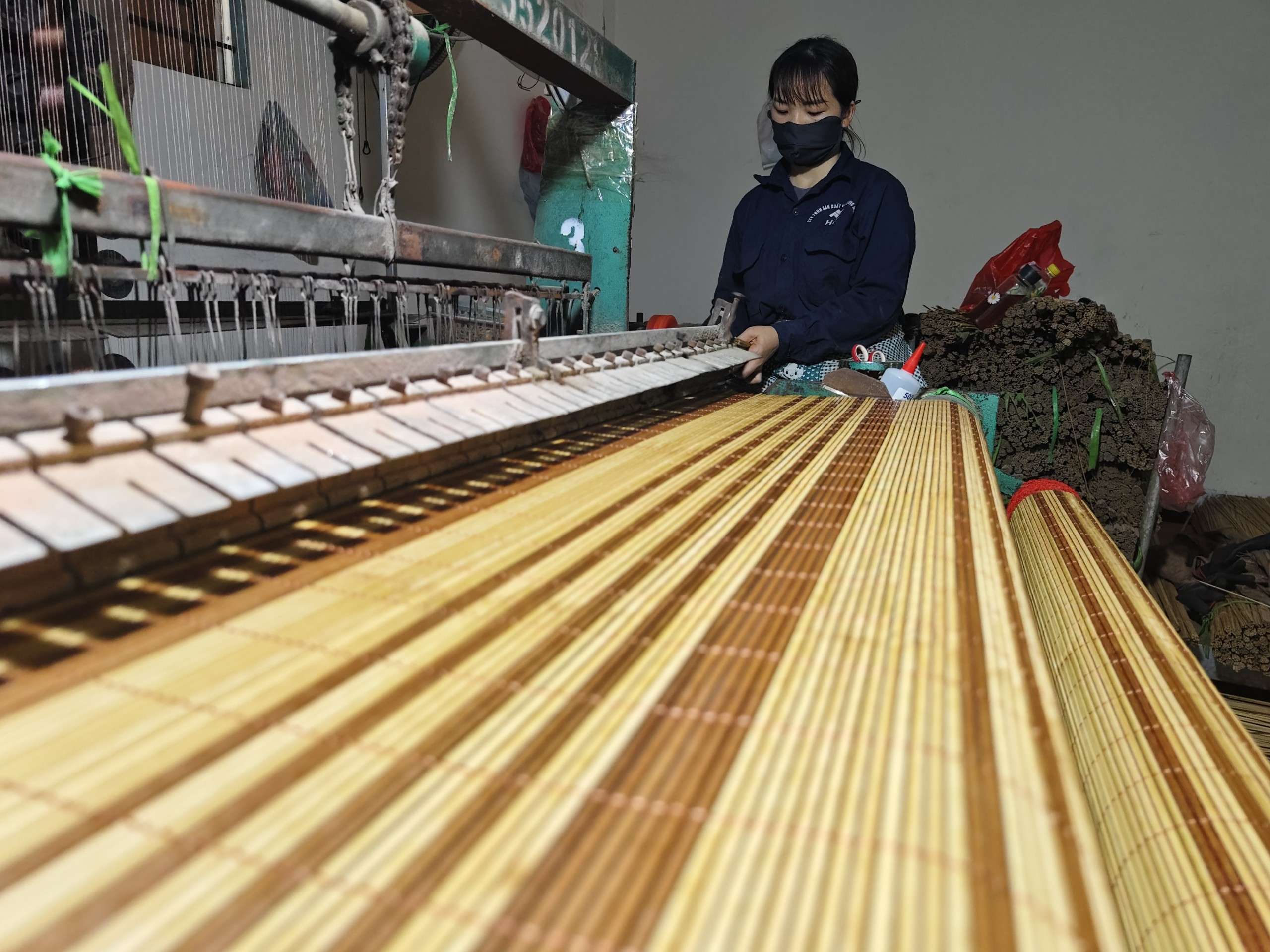 Chiếu tăm H&amp;T 1,8m x 2m (cây thẳng) - Hàng chính hãng H&amp;T sản xuất 100% tại Lạng Sơn - Màu tự nhiên