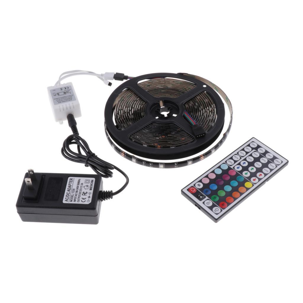 LED Strip Lights with 44 Key Remote Controller for Home Outdoor Decor