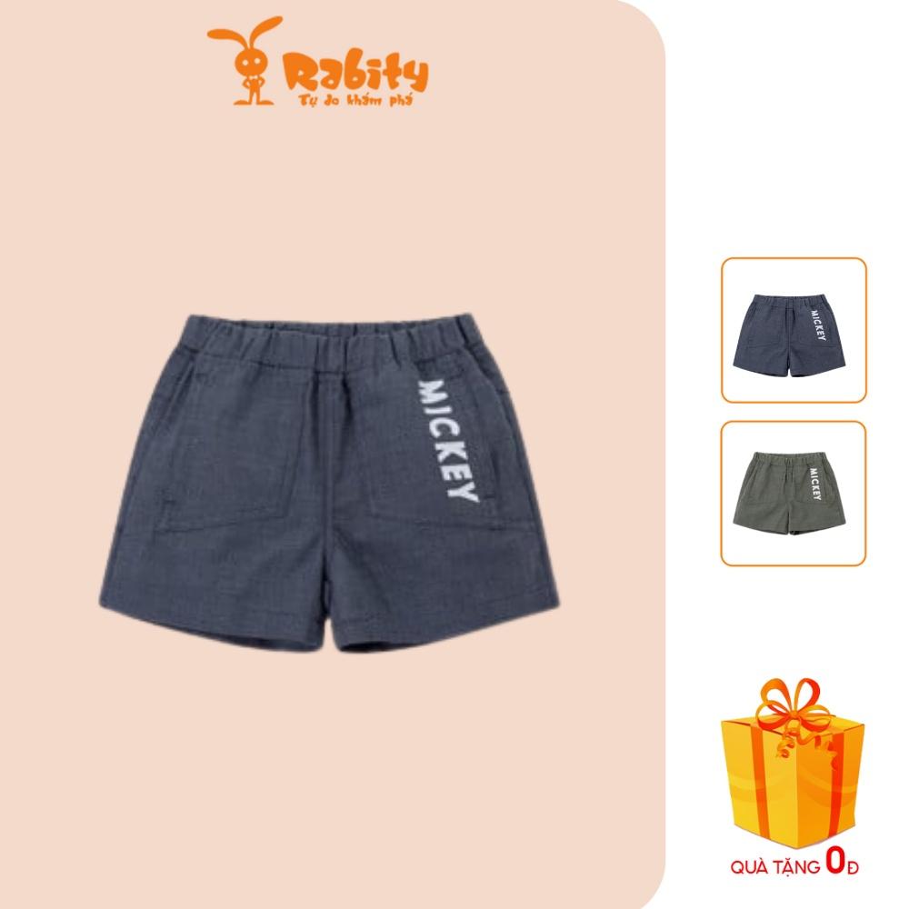 Quần short kaki bé trai Rabity 5572