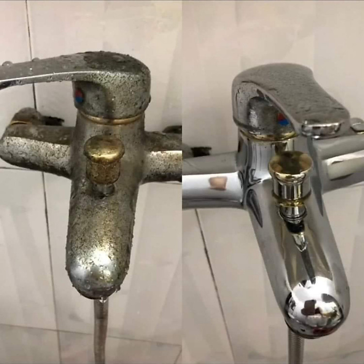 Tẩy Cặn Canxi Nhà Tắm Tẩy Ố Kính Gạch Men ASAKI Nước Tẩy Rửa Đa Năng Siêu Tẩy Dầu Mỡ 500ml