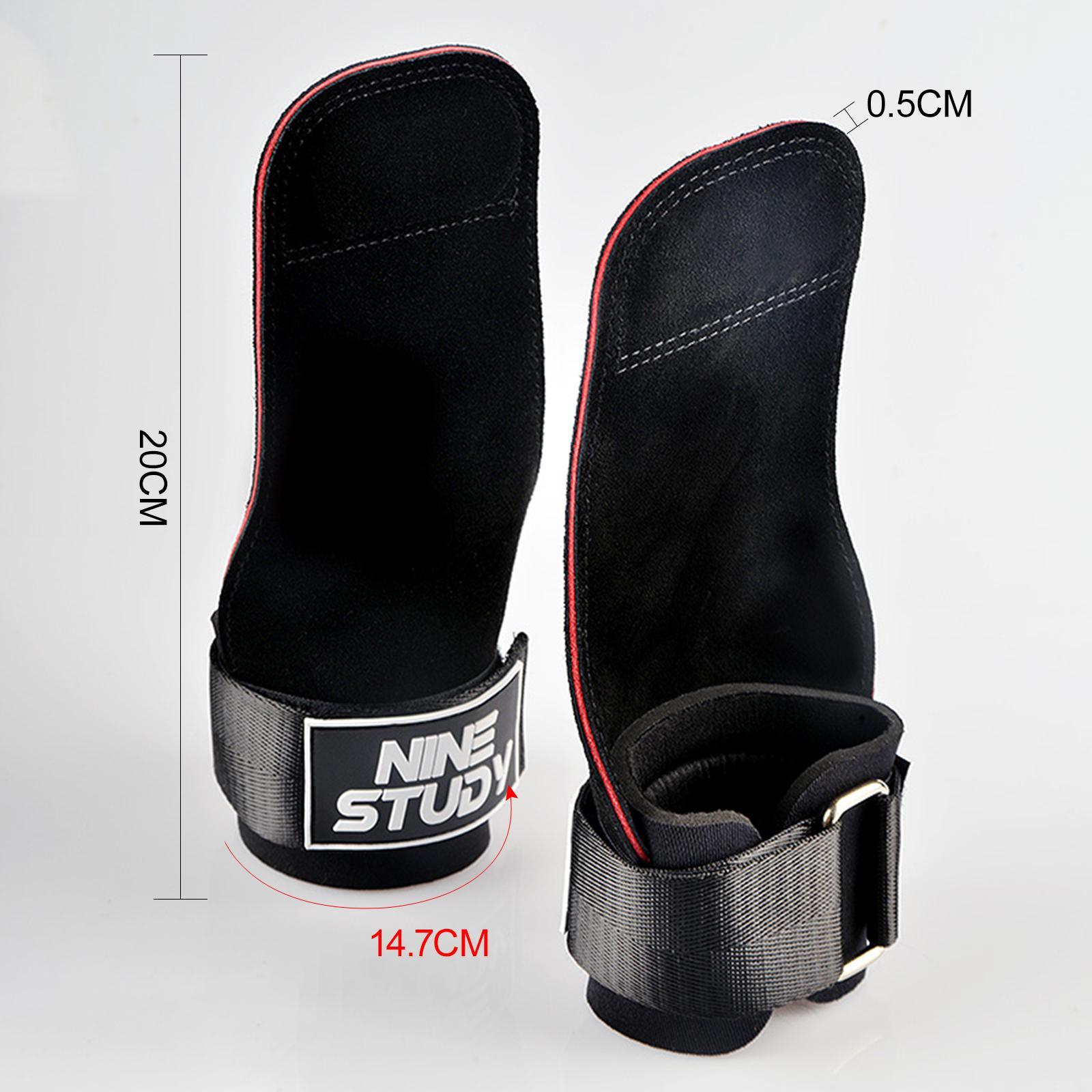 Weight Lifting Hooks Grip Pull up Wrist Straps for Weightlifting Men Women Fitness