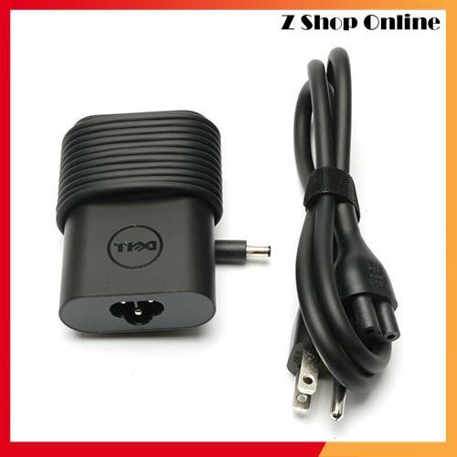 ️ Sạc Dùng Cho laptop Dell Oval 19.5V 2.31A 45W chân kim nhỏ - XPS 13 - Adapter kèm dây nguồn