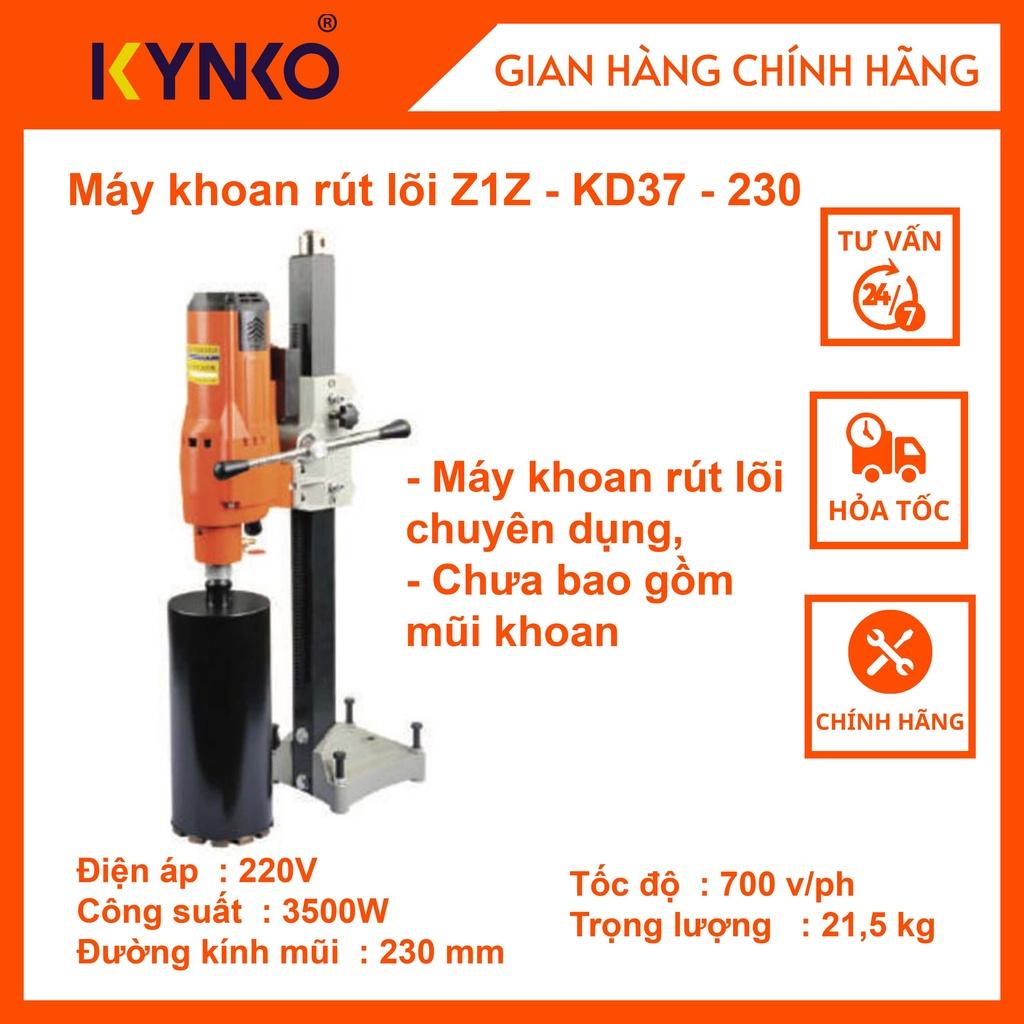 Máy khoan rút lõi cầm tay chính hãng Kynko Z1Z- KD37 -230 #6371 siêu khỏe