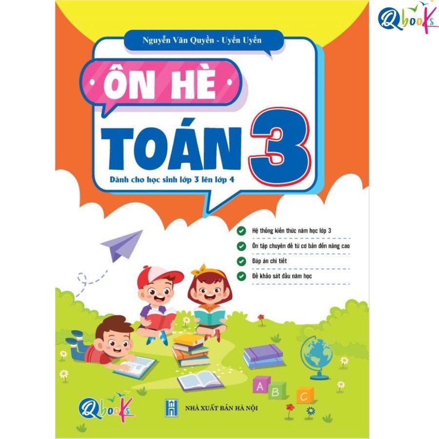 Sách - Combo Ôn Hè Toán và Tiếng Việt 3 - Dành cho học sinh lớp 3 lên lớp 4