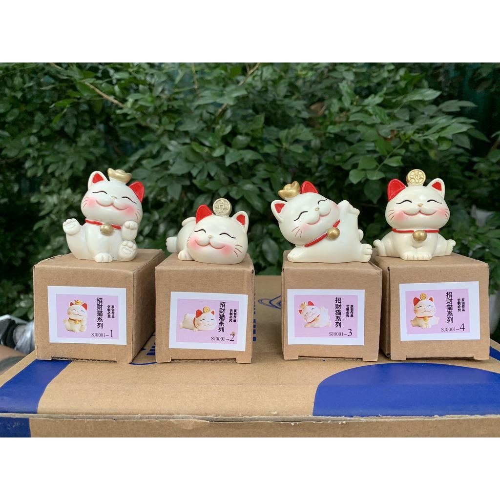 SÉT 4 MÈO THẦN TÀI MAY MẮN DỄ THƯƠNG - Venus Cosmetics