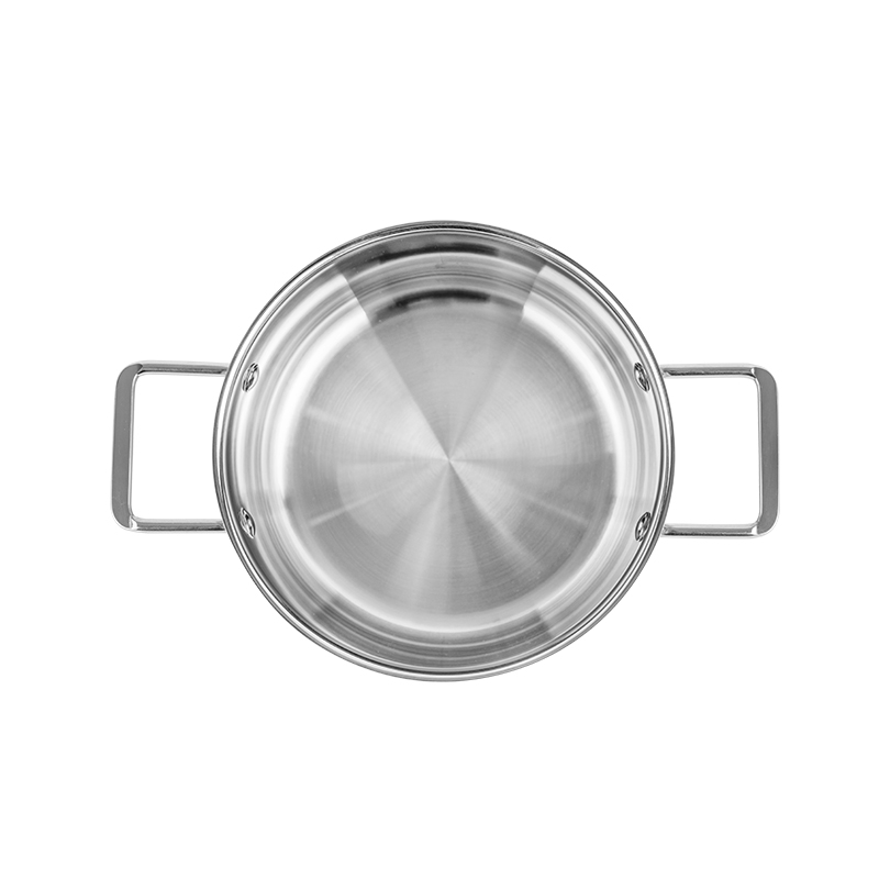 Bộ Nồi Chảo Inox Liền Khối Elmich Trimax XR EL-8075 size 16, 20, 22 chảo 26cm