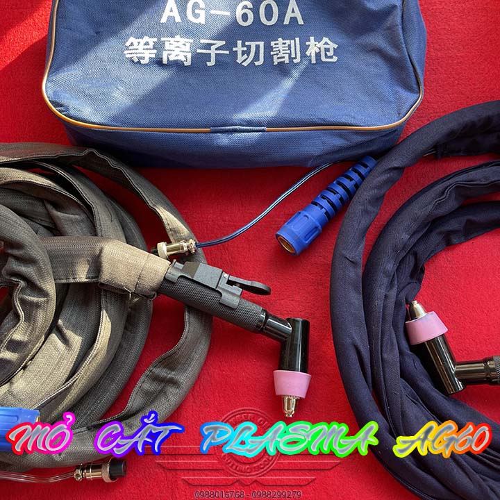 Mỏ Cắt Plasma AG60 dài 5m, Tay Cắt Plasma AG60