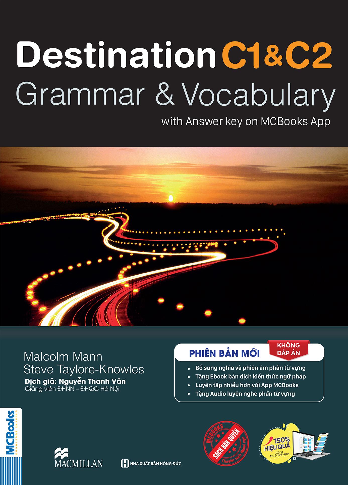 Sách - Destination C1&amp;C2 - Grammar And Vocabulary With Answer Key (Không Đáp Án)