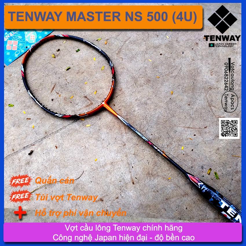Vợt cầu lông Tenway Master NS 500 | Vợt cân bằng, đậm chất nam tính, đập cầu mạnh mẽ