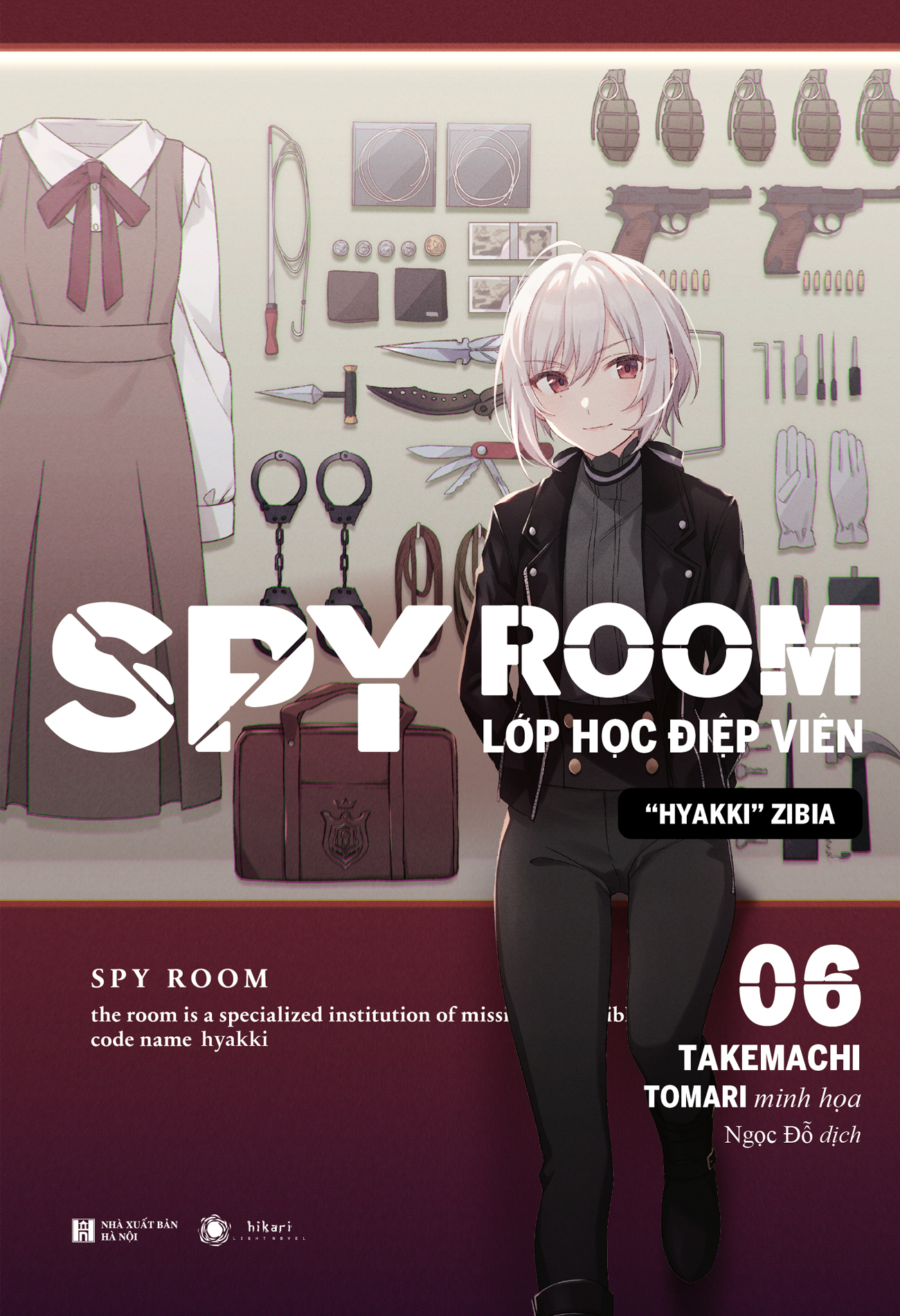 SPY ROOM - Lớp Học Điệp Viên - Tập 6: Hyakki Zibia - Tặng Kèm Bookmark