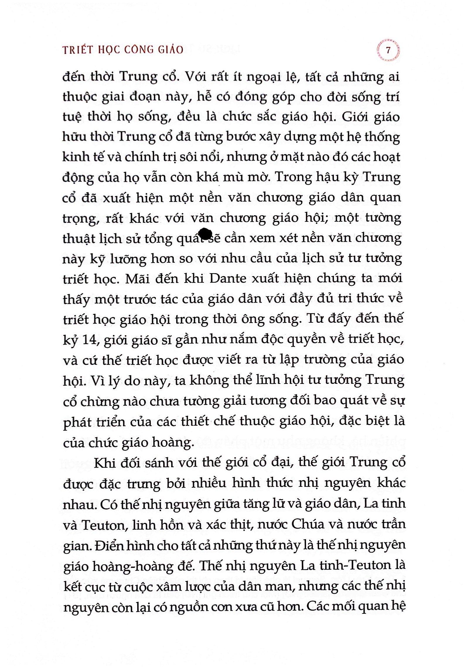 Lịch Sử Triết Học Phương Tây - Tập 2 - Triết Học Công Giáo - Bìa Cứng
