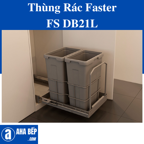 Thùng Rác FASTER FS DB21L. Hàng Chính Hãng