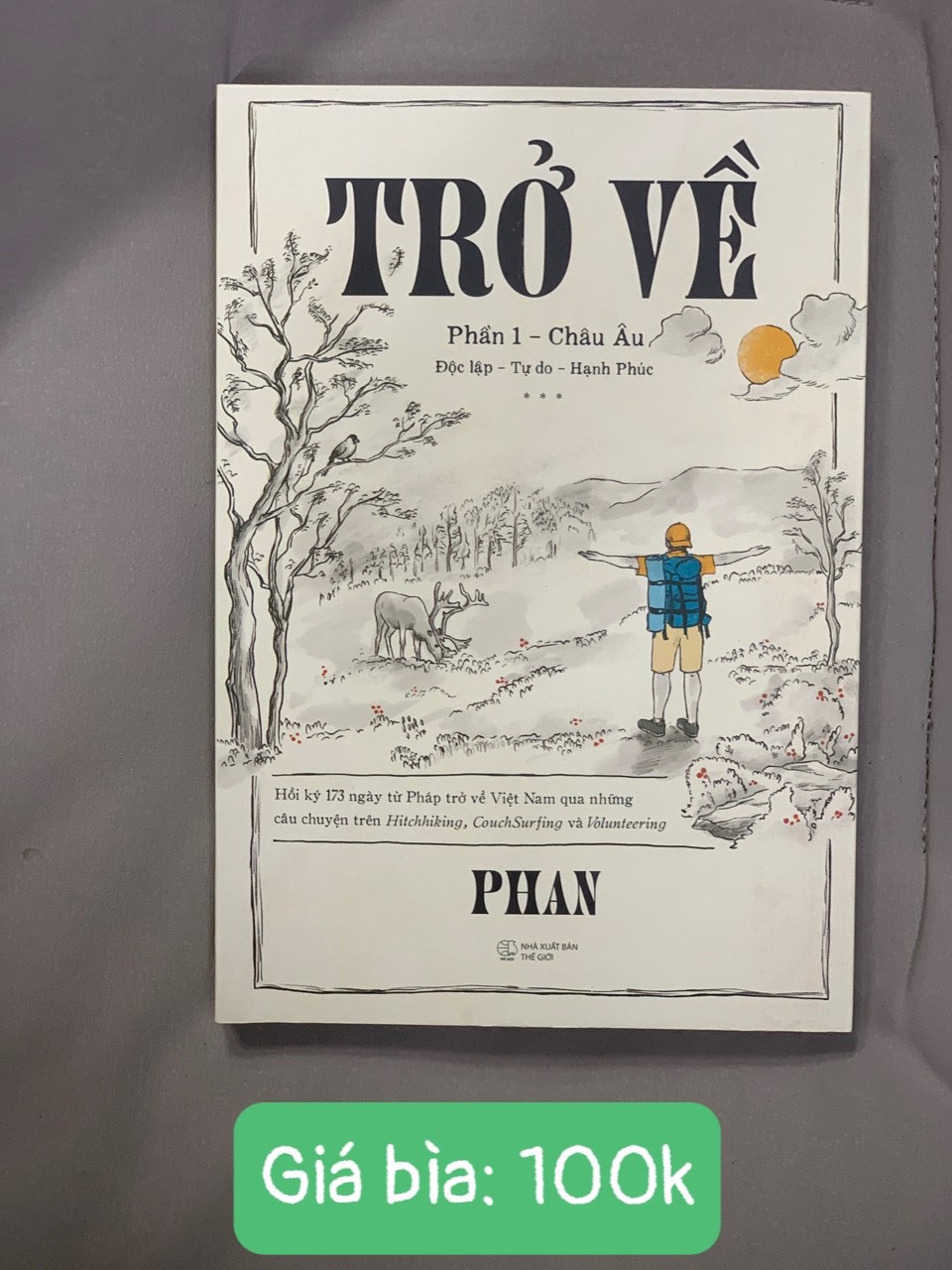 TRỞ VỀ - PHẦN 1- CHÂU ÂU: Độc Lập - Tự Do - Hạnh Phúc - Phan Công Thiết - (bìa mềm)