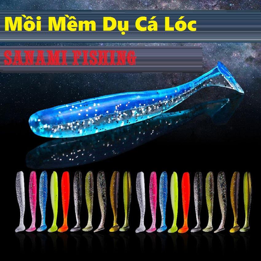 Mồi Mềm Câu Lure Siêu Nhạy Bán Theo Vỉ ( 15 - 22 con ) MG12 - SANAMI FISHING